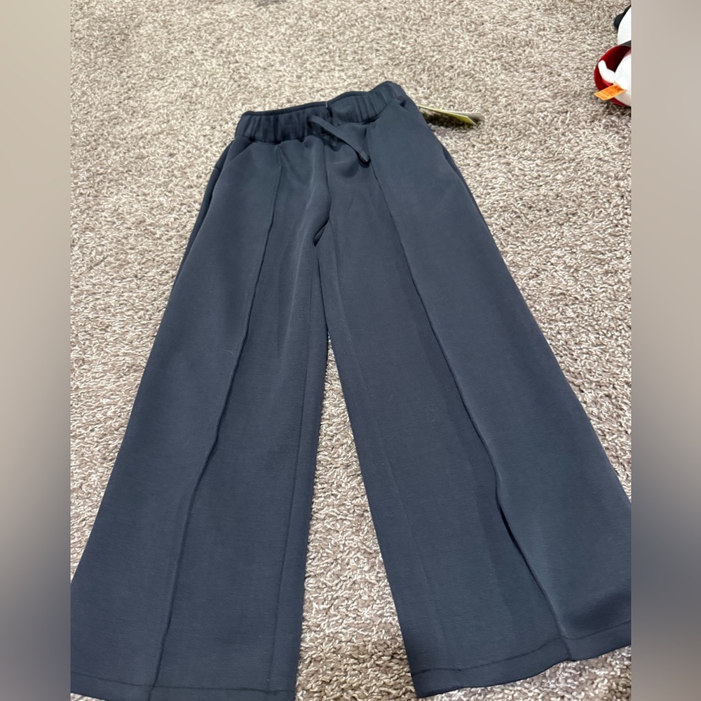 🥝Black Wide-Leg sweat Pants